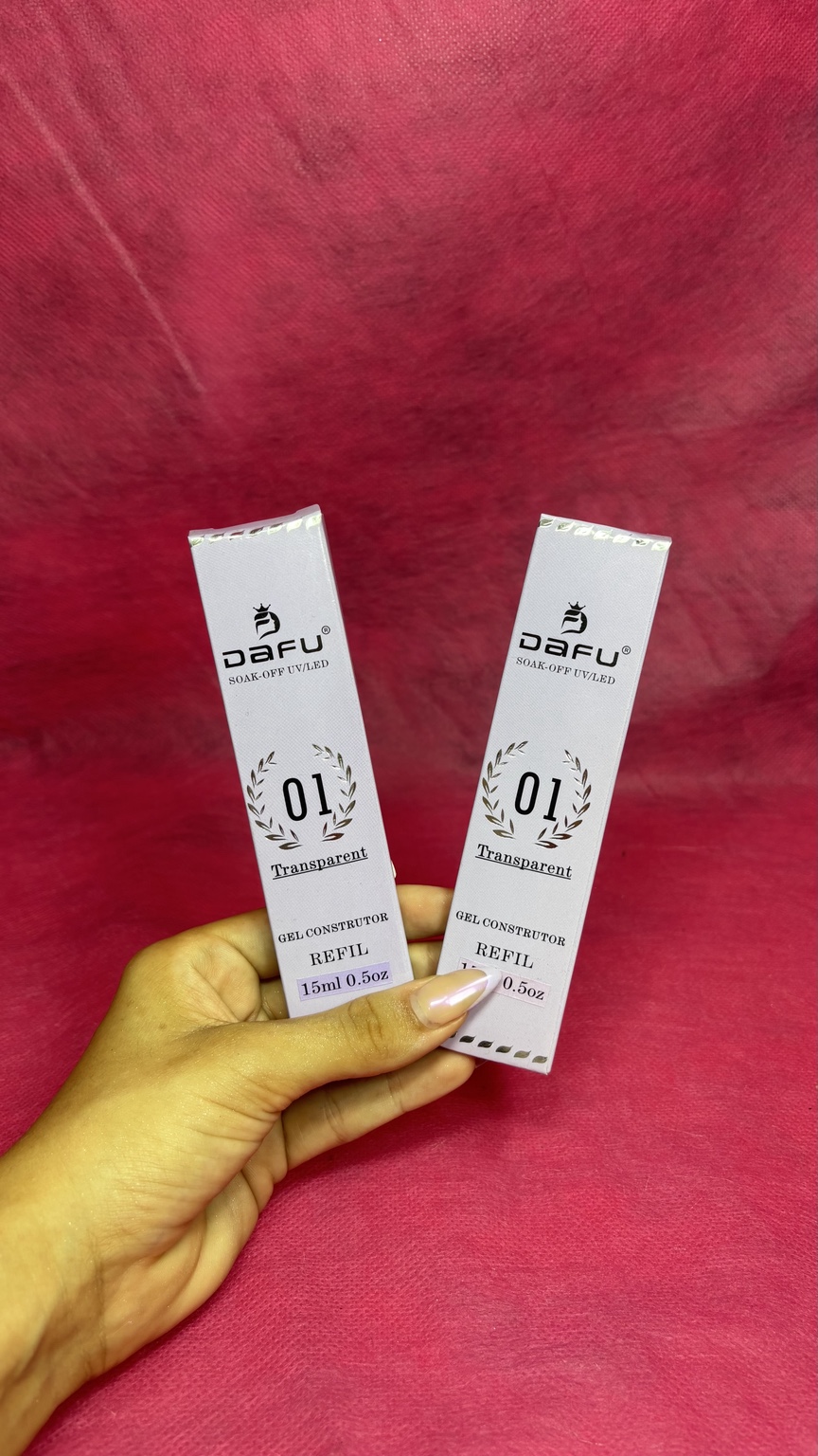 Gel Construtor Refil Nº 01 Transparent 15ml